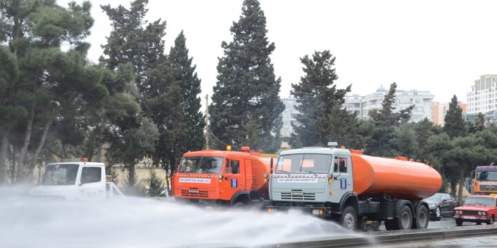 Sabah Bakıda Növbəti Dəfə Gücləndirilmiş Dezinfeksiya Işləri Aparılacaq