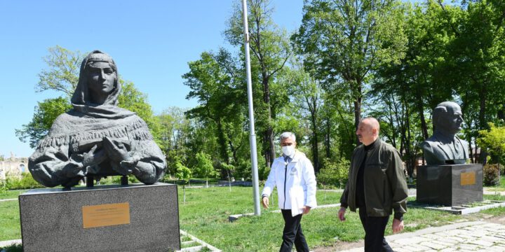 Şuşada Xüsusi nümayəndəliyin inzibati binası ilə tanışlıq