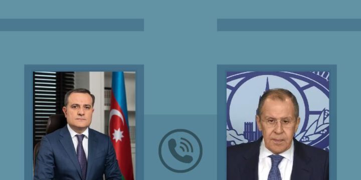 Ceyhun Bayramov və Sergey Lavrov arasında telefon danışığı olub