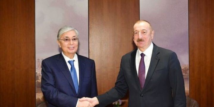 Kasım-Jomart Tokayev Prezident İlham Əliyevə telefonla zəng edib