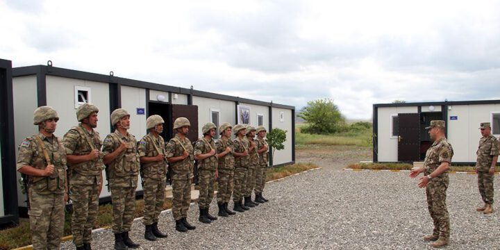 Ağdam və Xocavənd rayonları ərazisində yeni hərbi hissələrin açılışı olub