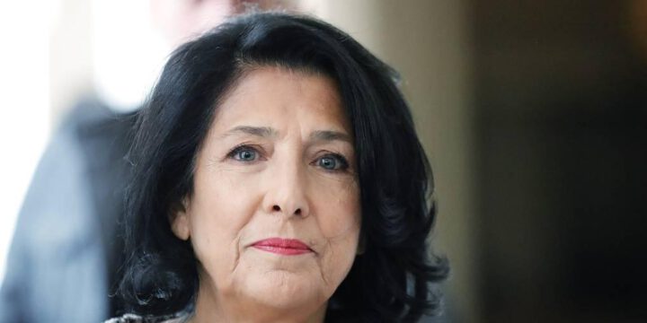 Salome Zurabişvili Prezident İlham Əliyevi təbrik edib