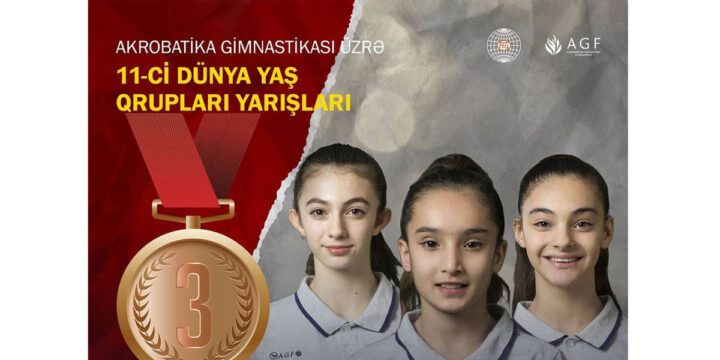 Azərbaycan gimnastları Dünya yaş qrupları yarışlarında bürünc medal qazanıb