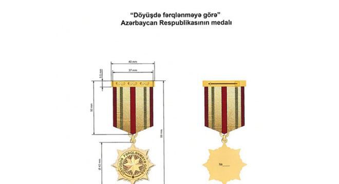 Bir qrup hərbi qulluqçu “Döyüşdə fərqlənməyə görə” medalı ilə təltif olundu