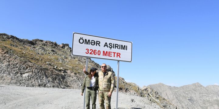 Prezident İlham Əliyev və Birinci xanım Mehriban Əliyeva Kəlbəcər və Laçın rayonlarında olublar