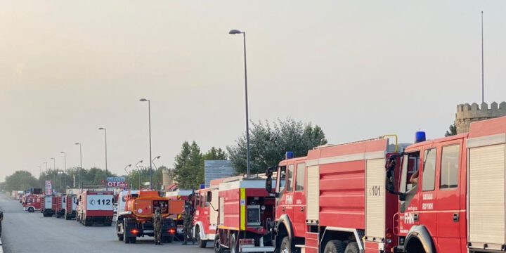 Türkiyədə olan yanğın-xilasetmə qüvvələrinin sonuncu qrupu ölkəyə qayıtdı