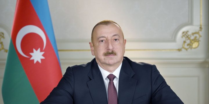 Azərbaycan Prezidenti İlham Əliyev Zəngilan kəndinin təməlini qoyub