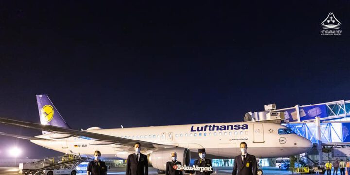 “Lufthansa” aviaşirkəti Bakıya uçuşlarını bərpa etdi