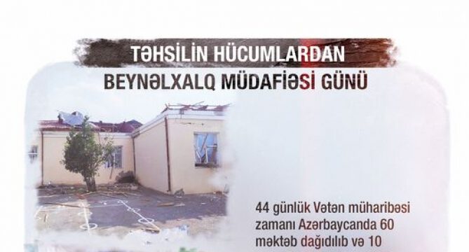 Emin Əmrullayev hər bir vətəndaşı təhsilin hücumdan müdafiəsi ilə bağlı paylaşımlara dəstək olmağa çağırıb