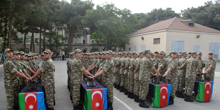 Hərbi tibb fakültəsi kursantlarının andiçmə mərasimi keçirilib