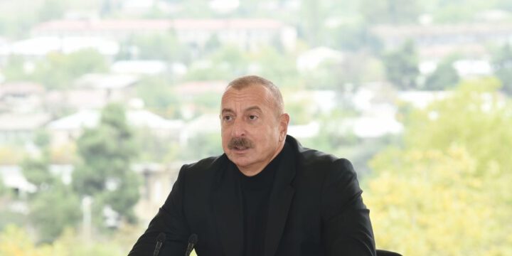 Prezident İlham Əliyev: Hadrut əməliyyatının uğurla başa çatması bizə imkan verdi ki, öz hədəfimizə – Qarabağın azad edilməsinə nail olaq – Tam nitq