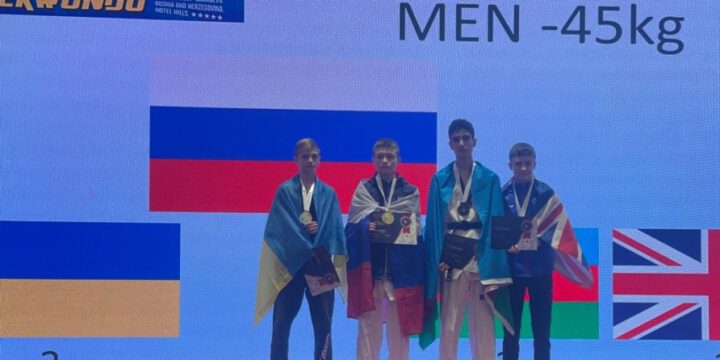 Gənc taekvondoçumuz Avropa birinciliyində bürünc medal qazanıb