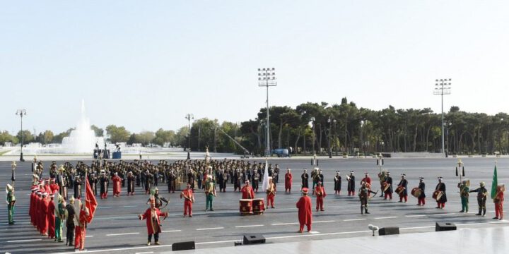 Türkiyənin Mehteran Birliyi ölkəmizdə səfərdədir