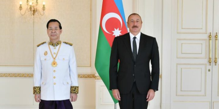 Prezident İlham Əliyev Kambocanın ölkəmizdə yeni təyin olunmuş səfirinin etimadnaməsini qəbul edib