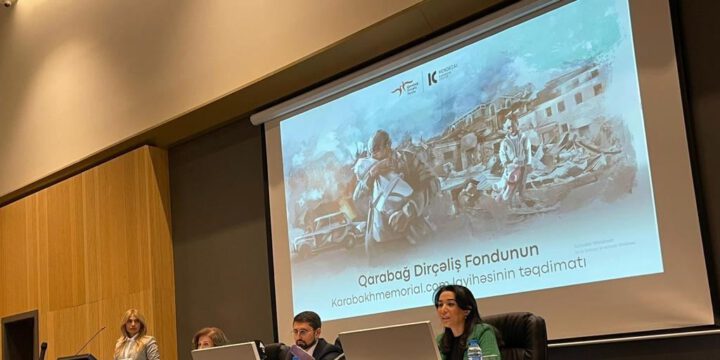 Ombudsman “Karabakh Memorial” layihəsinin təqdimatında çıxış edib
