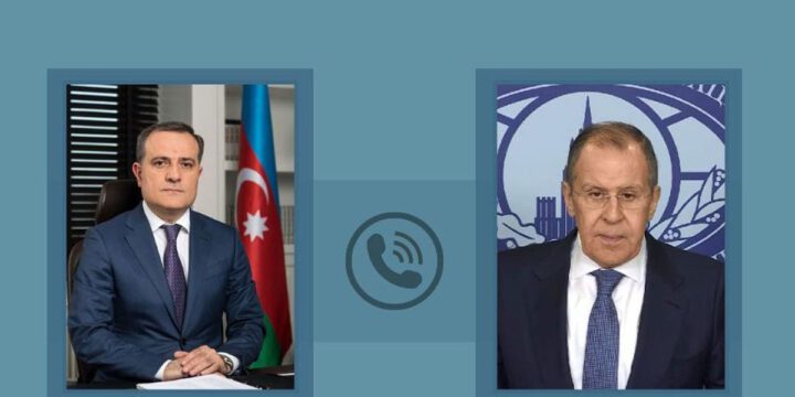 Ceyhun Bayramovla Sergey Lavrov arasında telefon danışığı olub