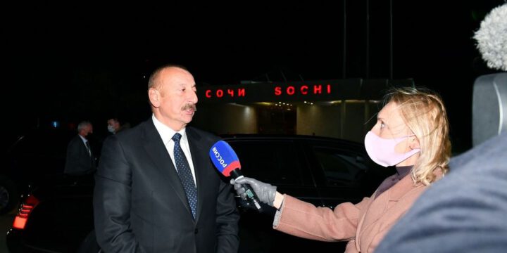 Azərbaycan Prezidenti İlham Əliyev Rusiyanın “Rossiya-1” telekanalına müsahibə verib