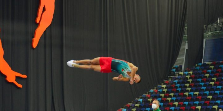 Bakıda Batut Gimnastikası üzrə 28-ci Dünya Yaş Qrupları Yarışları start götürüb