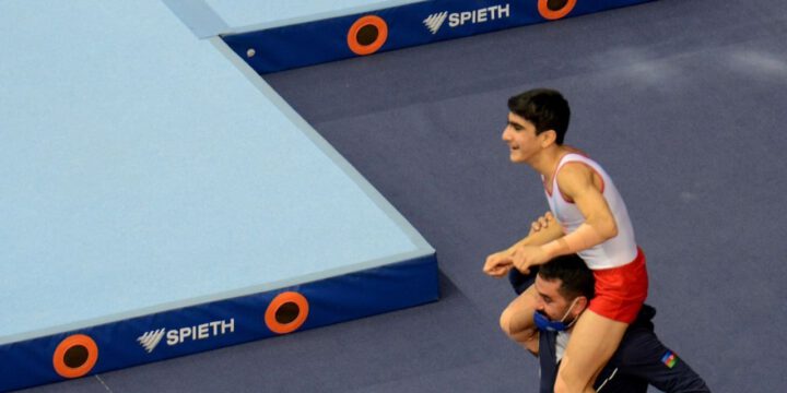 Azərbaycan gimnastı Batut Gimnastikası üzrə 28-ci Dünya Yaş Qrupları Yarışlarında qızıl medal qazanıb