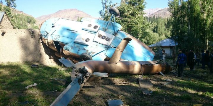Pakistanda hərbi helikopter qəzaya uğrayıb, həlak olanlar var