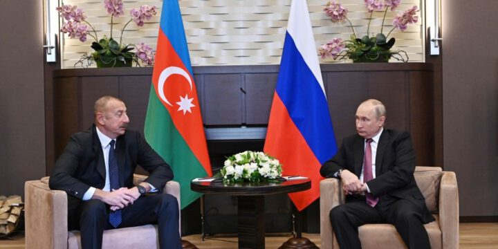 Vladimir Putin Prezident İlham Əliyevə təbrik məktubu göndərib