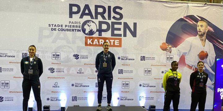 Karateçimiz İrina Zaretska “Paris Open” beynəlxalq turnirində gümüş medal qazanıb