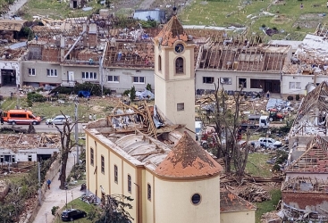 Tornado nəticələrinin fotoşəkli beynəlxalq müsabiqəyə təqdim olunmuş ən yaxşı iş hesab edilib