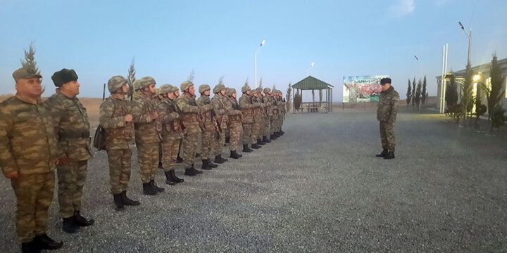 Azad edilmiş ərazilərdə dislokasiya olunan hərbi hissələrin fəaliyyəti yoxlanılıb