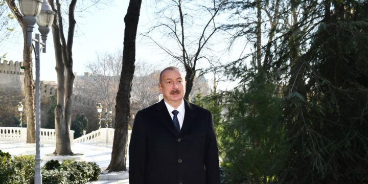 Prezident İlham Əliyev: Zeynalabdin Tağıyevin abidəsinin ucaldılması üçün bir neçə yer təklif edildi və mən məhz bu yeri seçdim