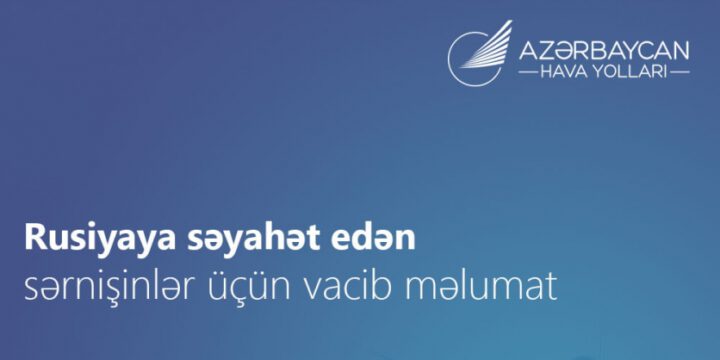 AZAL və “Buta Airways” aviaşirkətləri sabahdan etibarən Rusiyanın şəhərlərinə bütün reysləri dayandırır