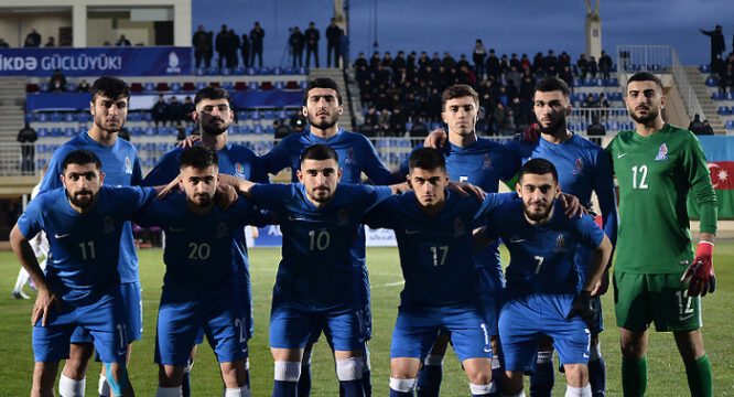 Azərbaycanın U-21 komandası Estoniya yığması üzərində böyük hesablı qələbə qazanıb