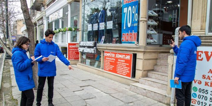 Paytaxtın Səbail və Nərimanov rayonlarında monitorinqlər aparılıb