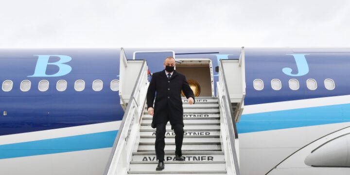 Prezident İlham Əliyev Belçika Krallığının paytaxtı Brüsselə işgüzar səfər edib