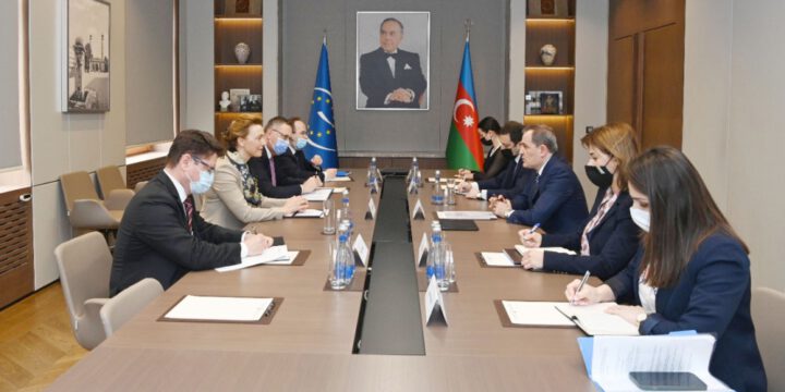 Xarici işlər naziri Ceyhun Bayramov Avropa Şurasının Baş katibi ilə görüşüb