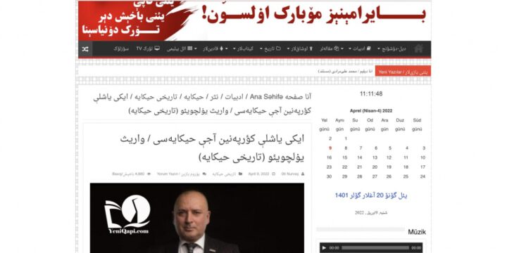 İran portalı “Qızıl cib saatı” romanından hissələr yayımlayıb