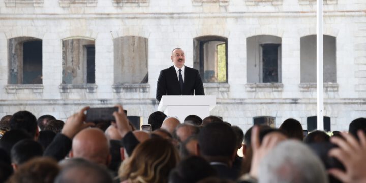 Prezident İlham Əliyev: Torpaqlarımızın işğaldan azad olunmasından daha vacib və ali vəzifə yox idi