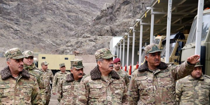 Kəlbəcər və Laçında xidməti-döyüş fəaliyyətləri yoxlanılıb