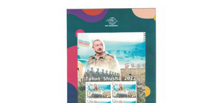 İndoneziya Dövlət Poçt Şirkəti “Şuşa İli” ilə əlaqədar xüsusi marka buraxıb