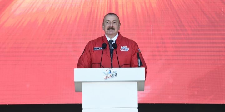 Prezidentlər İlham Əliyev və Rəcəb Tayyib Ərdoğan Bakıda keçirilən “TEKNOFEST Azərbaycan” festivalında – Canlı yayım