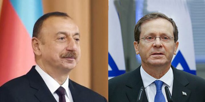 İsrail Dövlətinin Prezidenti İsxak Hersoq Azərbaycan Respublikasının Prezidenti İlham Əliyevə zəng edib