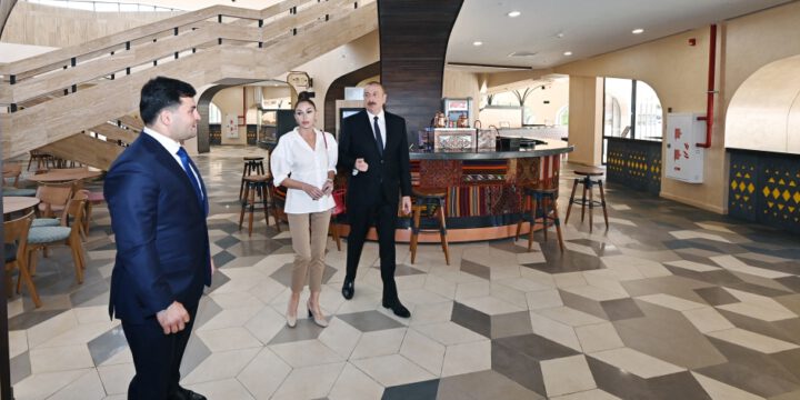 Bakıda “Şərq Bazarı” kompleksi bərpa və yenidənqurmadan sonra istifadəyə verilib