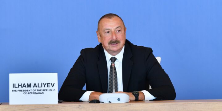 Prezident İlham Əliyev: Əminəm ki, Qlobal Bakı Forumunda müzakirələr beynəlxalq gündəmdə dayanan məsələlərin həllində yeni yanaşmalar qurmağa kömək edəcək