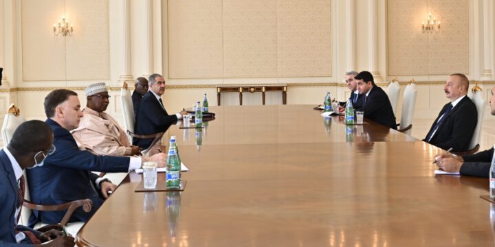 Prezident İlham Əliyev İslam Əməkdaşlıq Təşkilatının Baş katibini qəbul edib