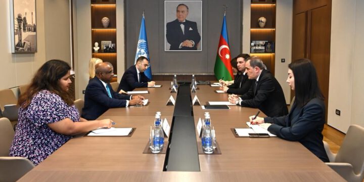 Ceyhun Bayramov və BMT Baş Assambleyasının sədri arasında görüş olub