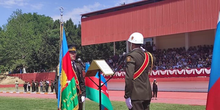 Heydər Əliyev adına Hərbi İnstitutda məzun buraxılışı keçirilib
