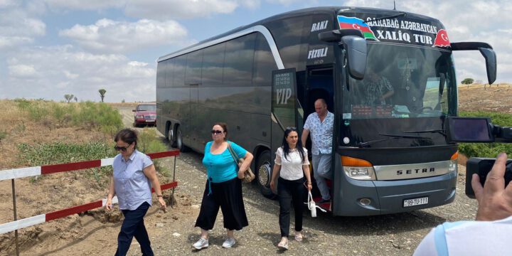 Bakıdan çıxan ilk sərnişin avtobusu Füzuliyə çatıb