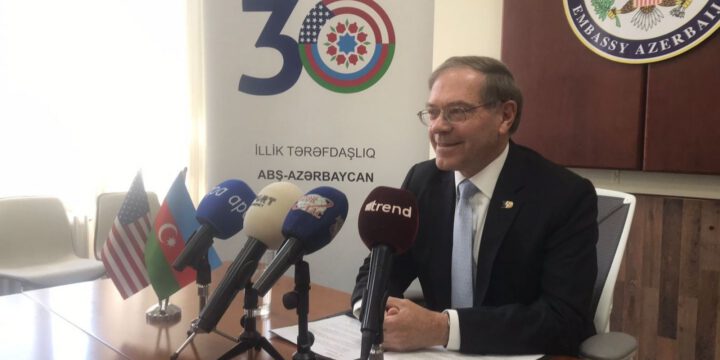 ABŞ səfiri: Ümid edirəm ki, Azərbaycandan Avropaya qaz tədarükünün artırılması ilə bağlı texniki məsələlər tezliklə həll olunacaq
