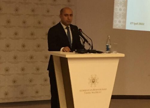 Elm və təhsil naziri Emin Əmrullayevin media üçün brifinqi – Canlı