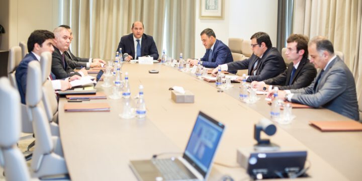 Qarabağ İqtisadi Rayonunda Bərpa, Tikinti və İdarəetmə Xidmətinin Müşahidə Şurasının ilk iclası olub