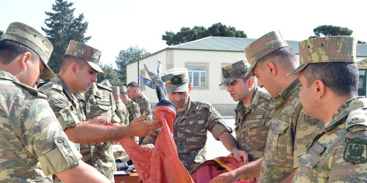 Radiasiya, kimyəvi və bioloji mühafizə bölmələrində təlim-metodiki toplanış keçirilib